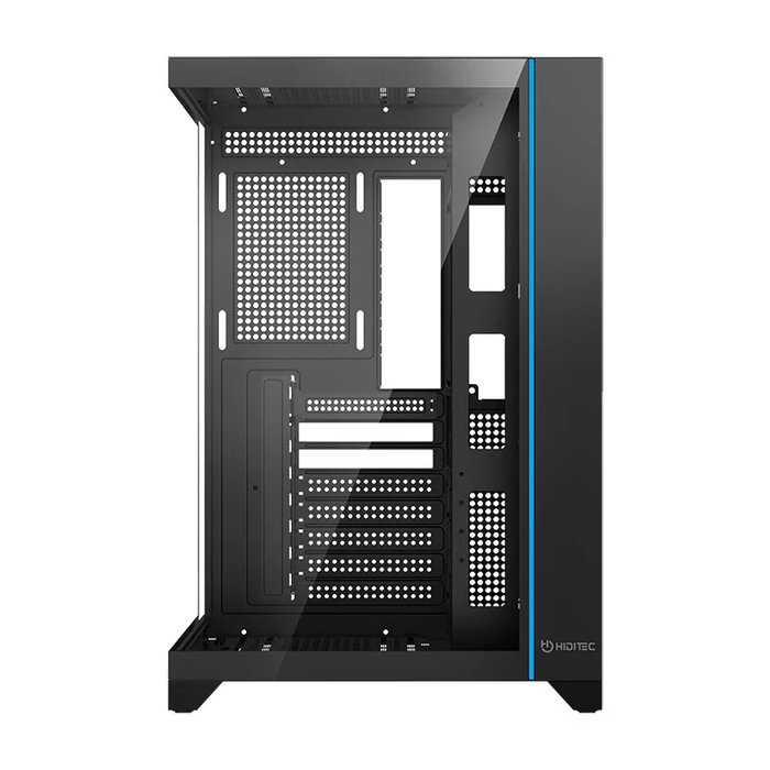 Hiditec H3 PRO Midi Tower Noir avec Verre Trempé et ARGB