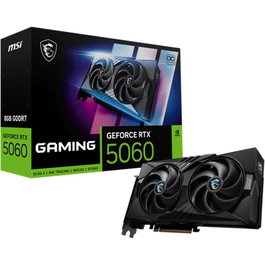 MSI RTX 5060 8 Go GDDR7 Carte Graphique Noir NVIDIA GeForce OC Ventilateur TORX 4.0 PCIe 5.0