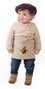 Creaciones Llopis Déguisement Châtañero Beige Hojas Taille 12-18 mois