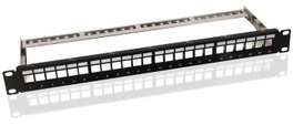 MicroConnect Panneau de brassage 24 ports CAT6 19 pouces PP-027