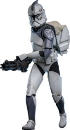 Hot Toys Star Wars The Clone Wars 104th Battalion Wolfpack Clone Trooper Deluxe Version figurine 30 cm