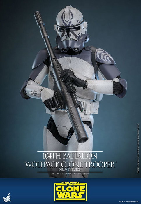 Star Wars The Clone Wars figurine 1/6 104th Battalion Wolfpack Clone Trooper Deluxe Version 30 cm Star Wars The Clone Wars figurine 1/6 104th Battalion Wolfpack Clone Trooper Deluxe Version 30 cm