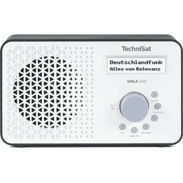 Technisat VIOLA 200 Blanc / Noir