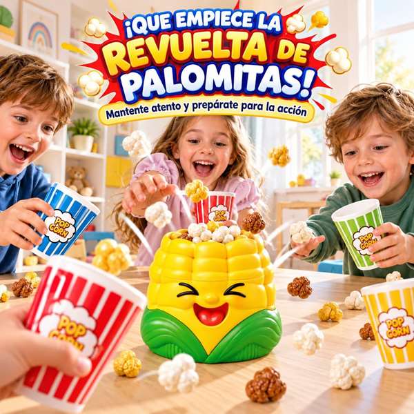 Jugatoys - enfamilia Jeu Palomitas Revoltosas ¡Pop! ¡Pop!