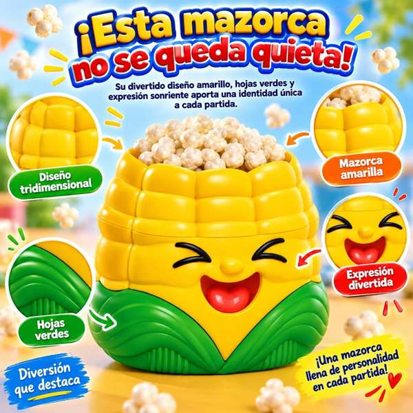 Jugatoys - enfamilia Jeu Palomitas Revoltosas ¡Pop! ¡Pop!
