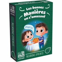 Lisciani Giochi Jeu de cartes des bonnes manières