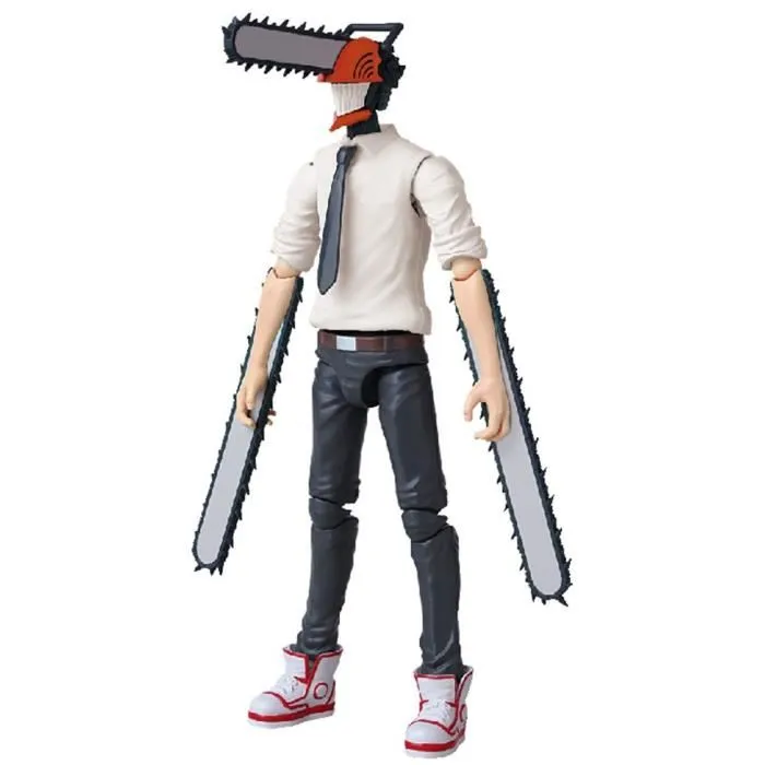 Bandai - Figurine Anime Heroes Chainsaw Man 17 cm Articulée 16 Points - 37026 - Figurine de Collection