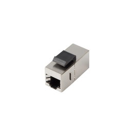 Lanberg Adaptateur RJ45 Cat.6 FTP femelle-femelle Noir/Argenté
