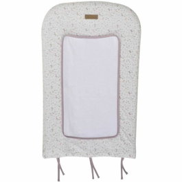 Domiva Matelas à langer avec Housse et Éponge Imperméable - Lilas