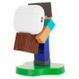 EXQUISITE GAMING Mini Cable Guy Steve Minecraft, Support d'écouteurs décoratif, Dimensions approximatives 8x8x11 cm