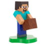EXQUISITE GAMING Mini Cable Guy Steve Minecraft, Support d'écouteurs décoratif, Dimensions approximatives 8x8x11 cm