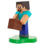 EXQUISITE GAMING Mini Cable Guy Steve Minecraft, Support d'écouteurs décoratif, Dimensions approximatives 8x8x11 cm