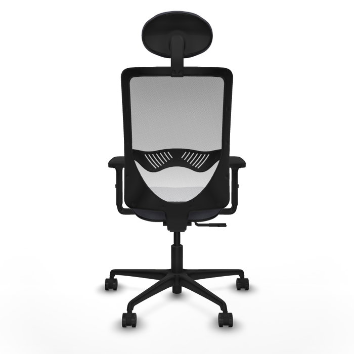 PIQUERAS Y CRESPO Chaise Zulema Synchro Gris foncé et Noir PIQUERAS Y CRESPO Chaise Zulema Synchro Gris foncé et Noir