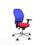 Piqueras y Crespo Chaise de Bureau 3D086G0 Rouge