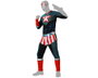 Costume adulte homme super-héros de comics américain - Ensemble de 8 pièces (masque, chemise, pantalon) - Taille XL - Multicolor