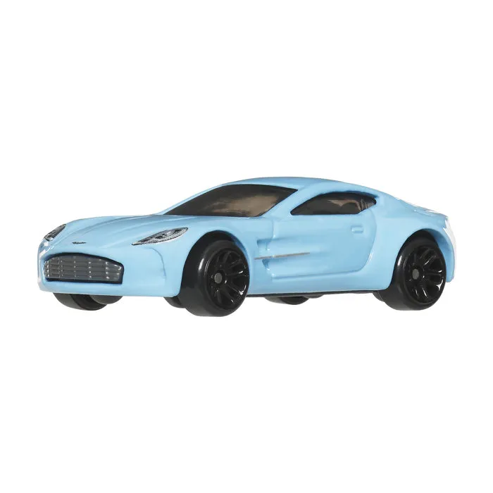 Hot Wheels JLB25 Multipack Euro Style - Pack de 6 véhicules de collection Aston Martin, BMW, Porsche, Mercedes-Benz, Volvo, Volkswagen