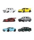 Hot Wheels Pack de 6 véhicules Silver Series Euro Style 1:64