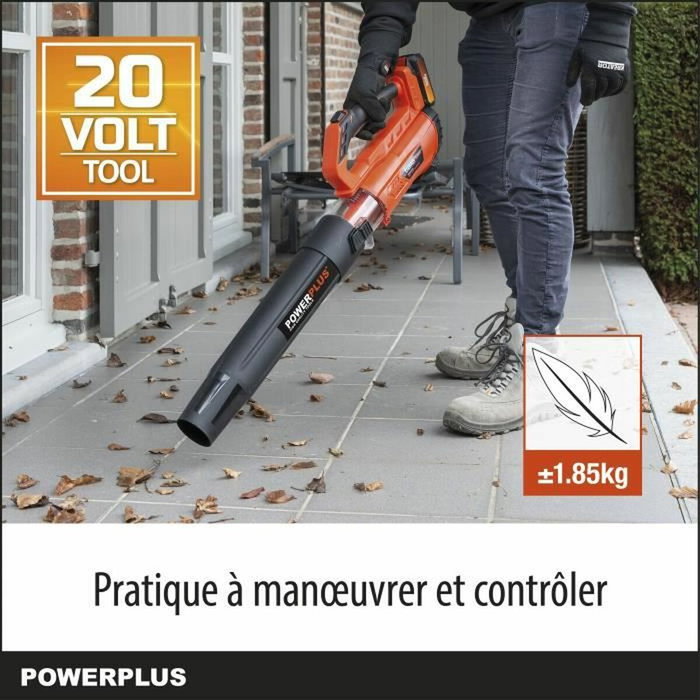 Dual Power Souffleur de feuilles 20V 145 km/h Dual Power Souffleur de feuilles 20V 145 km/h