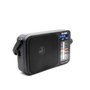 Elbe RF-942 Radio portable AM/FM de table, alimentation électrique ou sur piles, antenne télescopique, sortie casque jack 3.5mm, couleur rouge