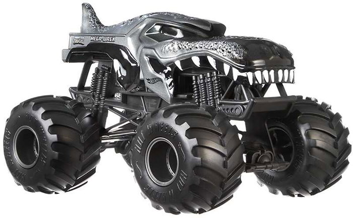Mattel Monster Truck Camion Grand Modèle à l'Échelle 1:24 - Série aléatoire - Version espagnole/portugaise