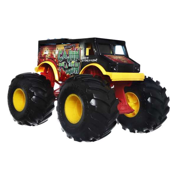 Mattel Monster Truck Camion Grand Modèle à l'Échelle 1:24 - Série aléatoire - Version espagnole/portugaise
