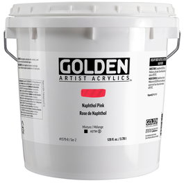 Golden Heavy Body Couleurs Acryliques Naphthol Rose 3,78 L
