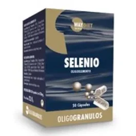 WAYDIET NATURAL PRODUCTS Selenio Oligogranulos 50Caps. Complément Alimentaire au Sélénium Antioxydant