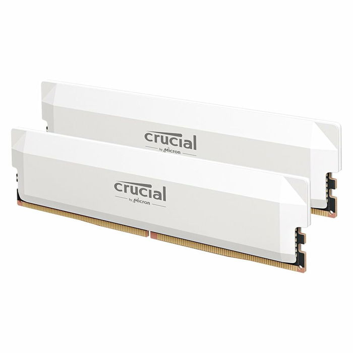 Crucial CP2K16G60C36U5W - Kit mémoire DDR5 32 Go (2 x 16 Go) 6000 MHz CL36 - Radiateur - Compatible Intel XMP 3.0 et AMD EXPO
