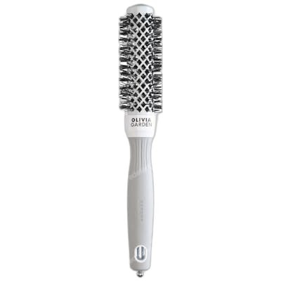Olivia Garden Expert Blowout Shine Brosse 25 mm Blanc et Gris