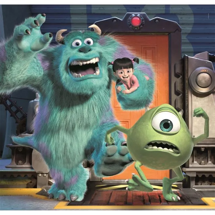 Clementoni 25065 - Coffret 3 Puzzles Disney Pixar pour Enfants - 48 Pièces Chacun - Fabriqué en Italie