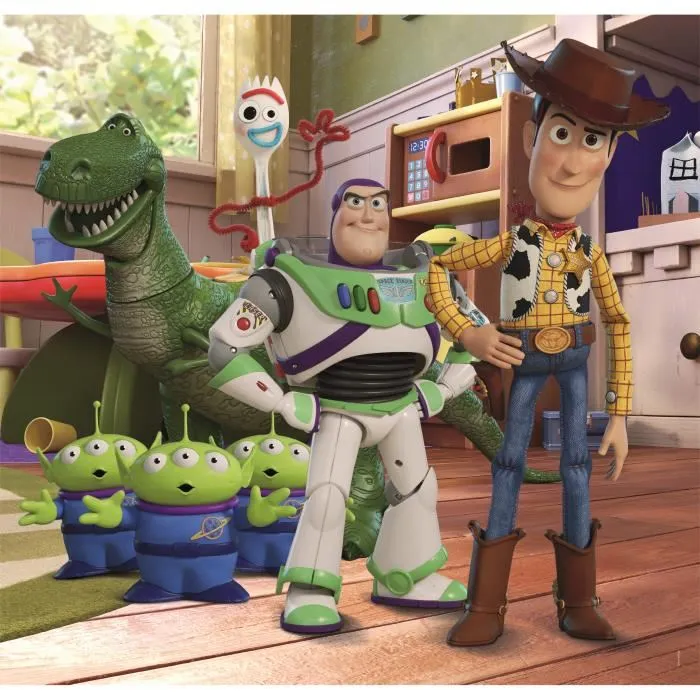 Clementoni 25065 - Coffret 3 Puzzles Disney Pixar pour Enfants - 48 Pièces Chacun - Fabriqué en Italie