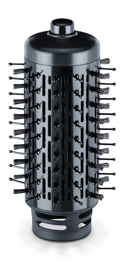 Beurer HT-80 Brosse Rotative à Air Chaud Ionique 1000 W pour Lissage et Brillance, avec 2 Accessoires et Revêtement Céramique