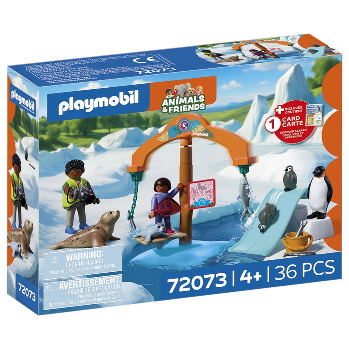Playmobil Zoo : À la découverte de la banquise 72073 Playmobil Zoo : À la découverte de la banquise 72073