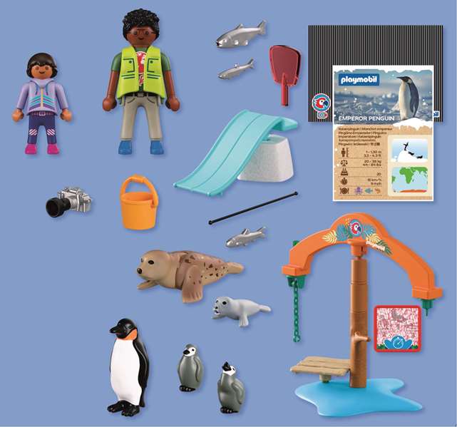 Playmobil Zoo : À la découverte de la banquise 72073 Playmobil Zoo : À la découverte de la banquise 72073