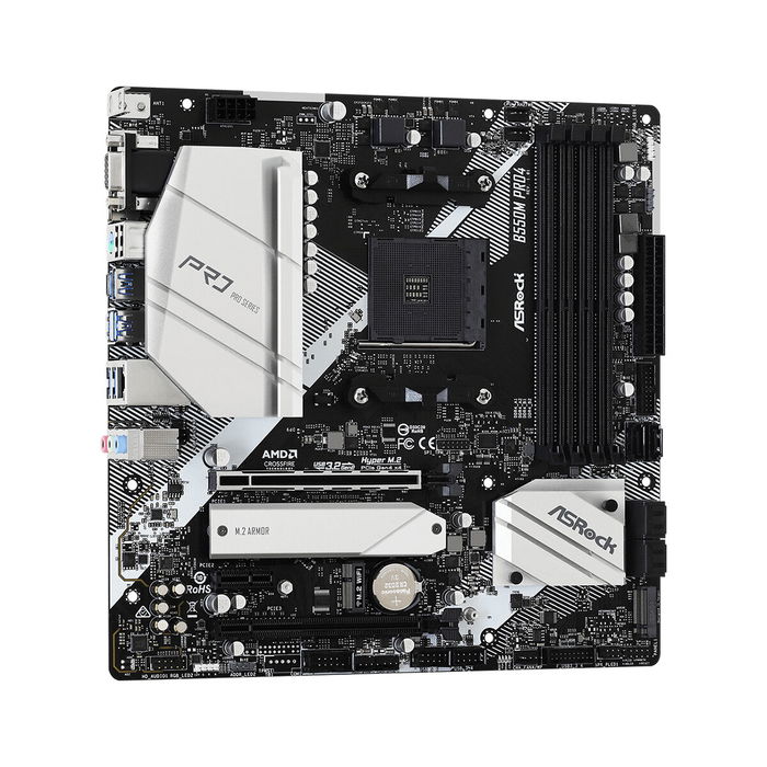 Carte Mère ASRock B550M Pro4 AMD B550 AMD AM4 Carte Mère ASRock B550M Pro4 AMD B550 AMD AM4