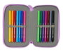 Safta Plumier triple 37 pièces K-pop Demon Hunters Artist 12,5x19,5x5,5cm