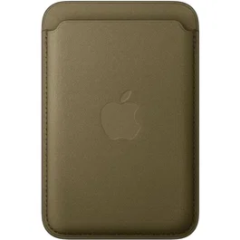 Apple Portefeuille tissé fin avec MagSafe - Vert olive foncé