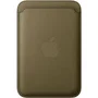 Apple Portefeuille tissé fin avec MagSafe - Vert olive foncé