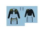 Rubies Costume Kpop Rumi Golden Deluxe - Taille 5-6 ans (110-116 cm)