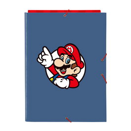 SAFTA Classeur A4 avec rabats Super Mario