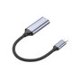 Conceptronic Adaptateur USB-C vers HDMI 4K 60Hz avec câble tressé – Connectique pour ordinateur portable, tablette et smartphone