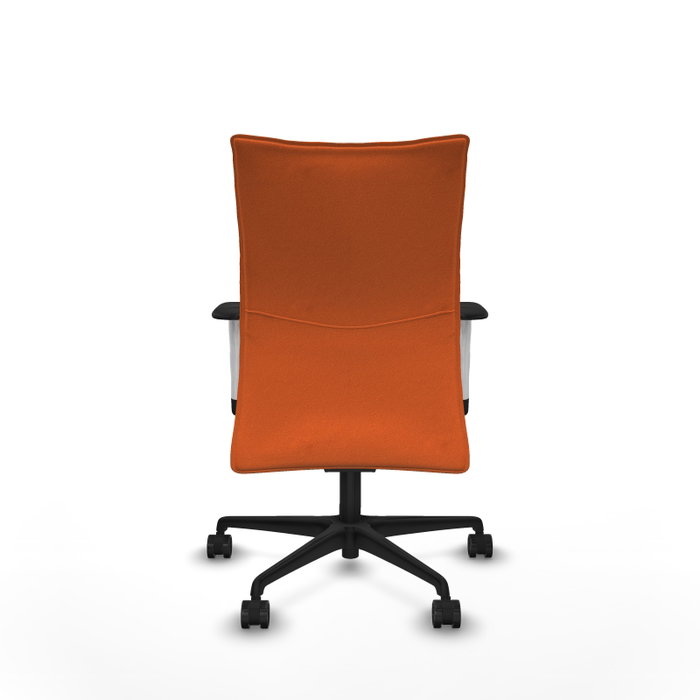 Piqueras Y Crespo Silla Albacete confidente, Orange, Mécanisme Synchrone