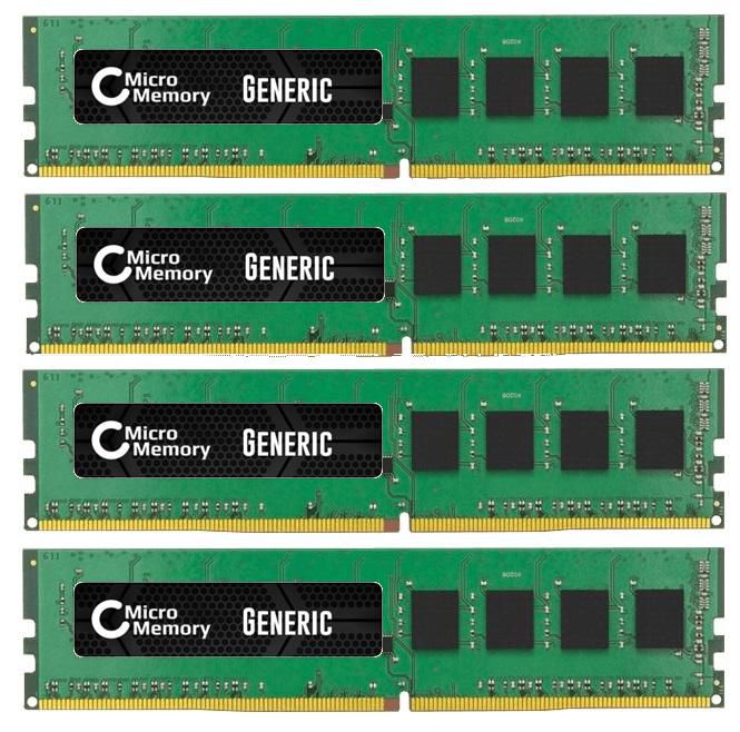 CoreParts Kit de mémoire 8 Go DDR3 1600MHz ECC/REG (4 x 2 Go DIMM) CoreParts Kit de mémoire 8 Go DDR3 1600MHz ECC/REG (4 x 2 Go DIMM)