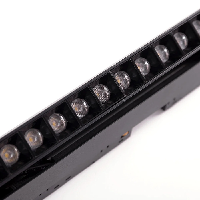 Luminaire LED Rail Magnétique 12W 918Lm 3000K Blanc Chaud Orientable 22cm