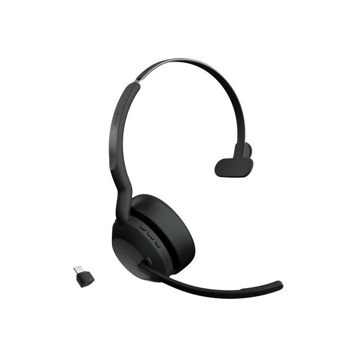 Jabra Casque-micro Evolve2 55 MS Mono avec Microsoft Teams Certifié - 25599-899-899