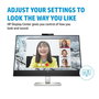 HP Écran de conférence HP E27m G4 - Écran QHD 27" avec webcam rétractable 5 MP, micros, haut-parleurs et USB-C 65W pour vidéoconférence Zoom