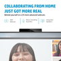 HP Écran de conférence HP E27m G4 - Écran QHD 27" avec webcam rétractable 5 MP, micros, haut-parleurs et USB-C 65W pour vidéoconférence Zoom