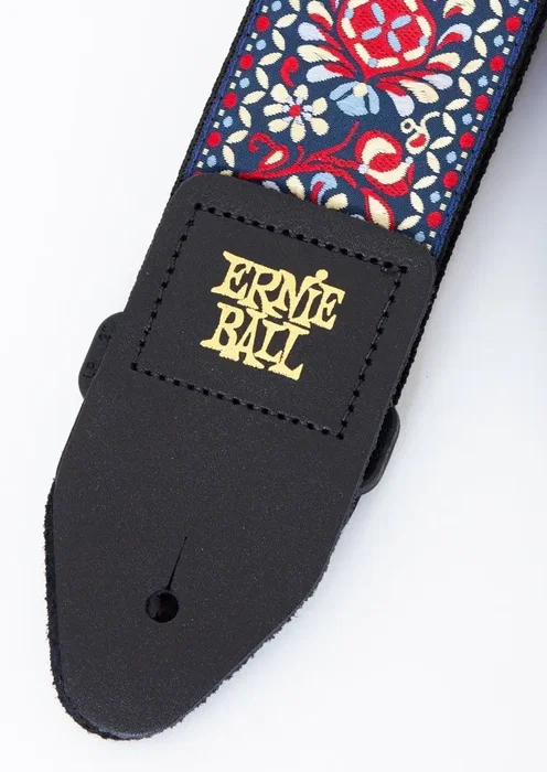 Ernie Ball Courroie Jacquard Polypro Royal Bloom pour Guitare ou Basse