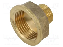 GEBO Connecteur Manchon Mâle-Femelle Réduction Hexagonal BR
