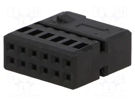 4CARMEDIA Boîtier de connecteur fiche mâle Quadlock 12pin noir
